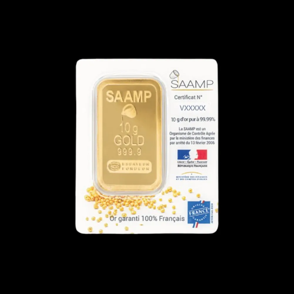 Lingotin d'or 10 g